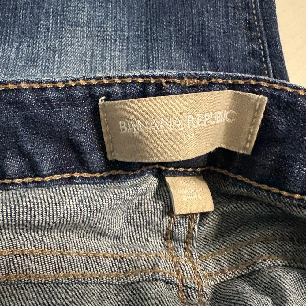 Banana Republic Dark Blue Women's Skinny Jeans - Picture 7 of 7